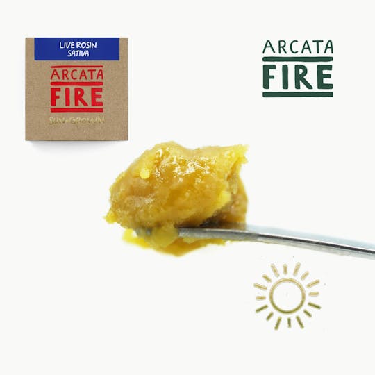 Arcata Fire - Sungrown - Melon Rosin - 1g Jar - 1