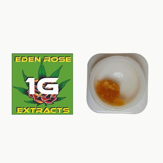 Eden Rose Processing - Eden Rose Extracts Cured Resin 1g - Grape Lemoncello (Hybrid) - 1