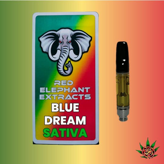 Eden Rose Processing - Red Elephant Cart 1g - Blue Dream (Sativa) - 1