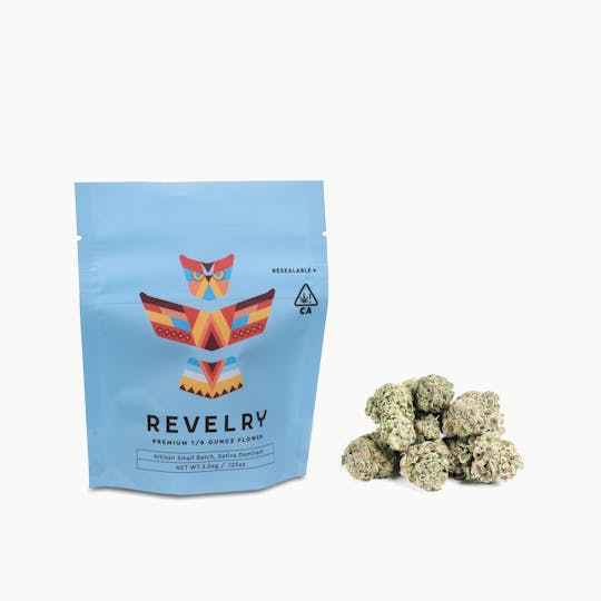Revelry Herb Co - Sugar Pops - Sativa - Eighth (3.5g) - 1