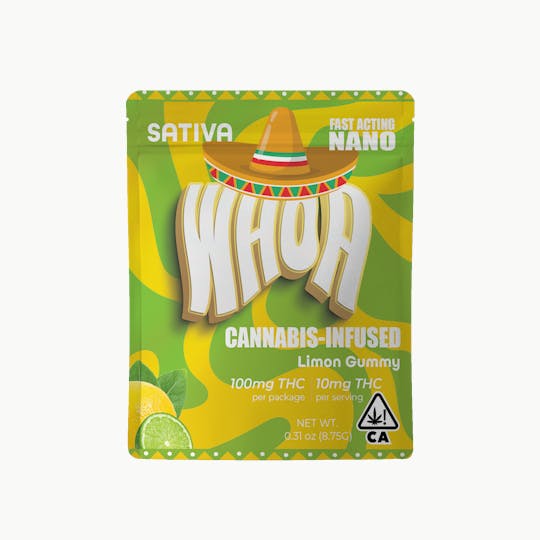 Whoa - WHOA Limón Gummy - Bite (100mg) - 1