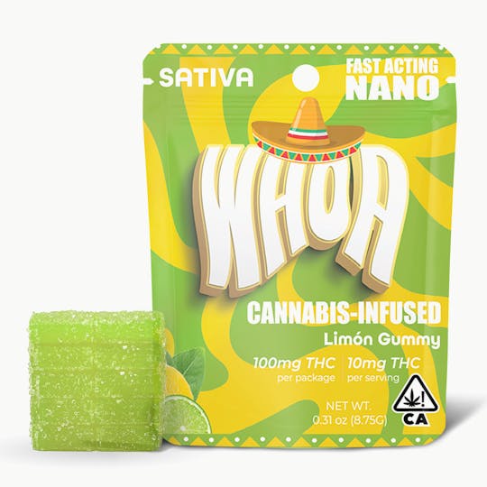 Whoa - WHOA Limón Gummy - Bite (100mg) - 1