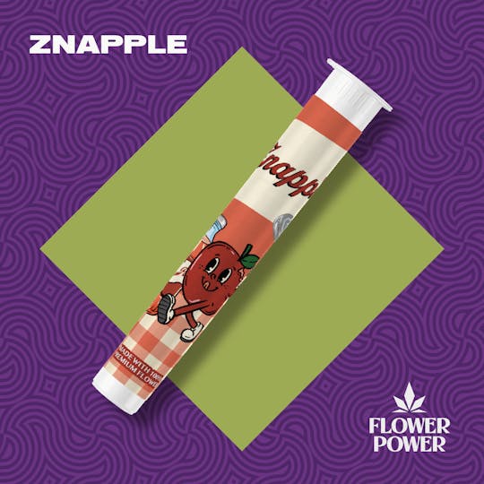 Flower Power Cannabis - Znapple 1G Preroll - 1