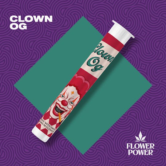 Flower Power Cannabis - Clown OG 1G Preroll - 1