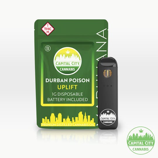 Capital City - 1g Disposable - Durban Poison - 1