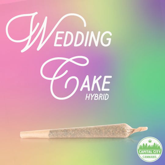 Capital City - 1.5g Infused Pre-roll - Wedding Cake - 1