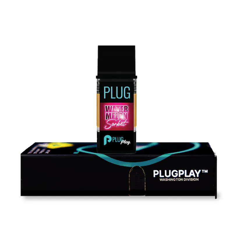 Plug Play 1g PLUG Washington: Watermelon Sorbet cartridge