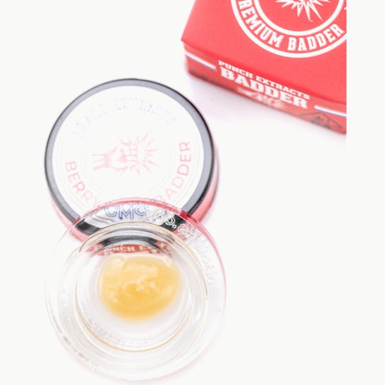 Punch Edibles & Extracts - Berry GMO BHO Badder (1g) - 1