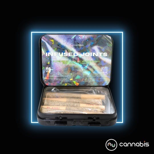 Nu Cannabis Brand - Nu Blueberry Burzt Infused Pre Roll Exclusive Indoor Premium (5 pack) - 1