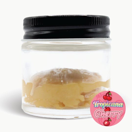 Gas Station Cultivation - Tropicana Cherry Cured Resin Badder 14g Baller Jar - 1