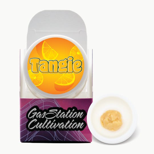 Gas Station Cultivation - Tangie Cured Resin Badder 1g - 1