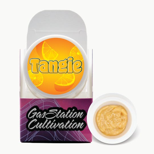 Gas Station Cultivation - Tangie Cured Resin Badder 3.5g - 1
