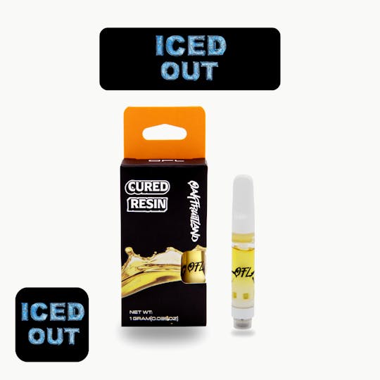 Oakfruitland (OFL) - Iced Out 510 Cartridge 1g - Cured Resin Series - 1