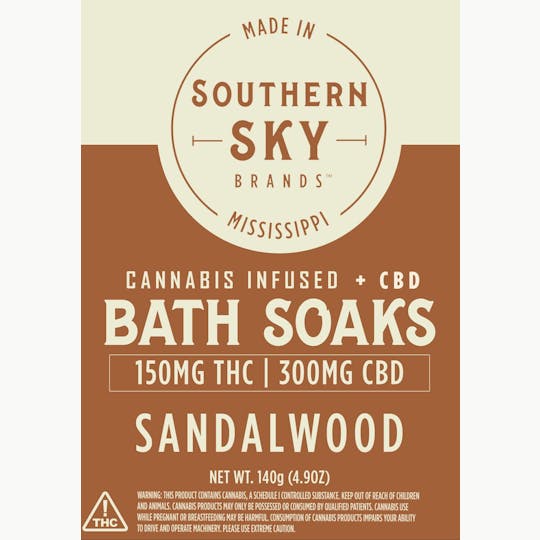 Southern Sky Brands - Sandalwood Bath Soak - 1