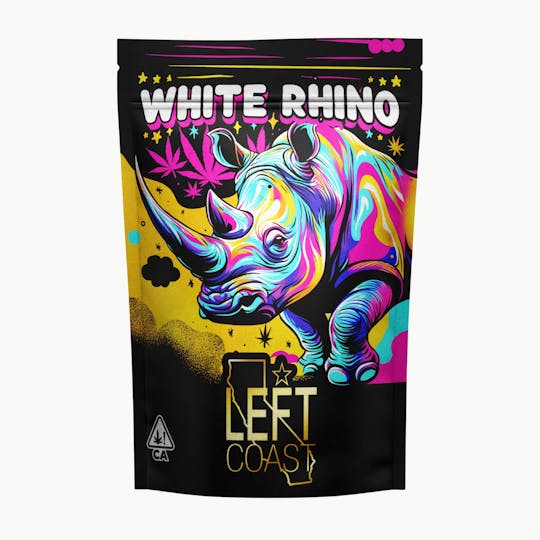 LEFT COAST - White Rhino - Small Flower Nugs (3.5G) - 1