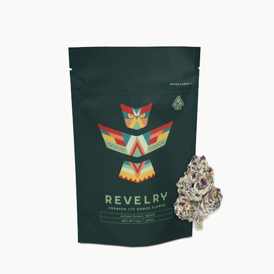Revelry Herb Co - Peanut Butter Cups - Hybrid - Half Ounce (14g) - 1