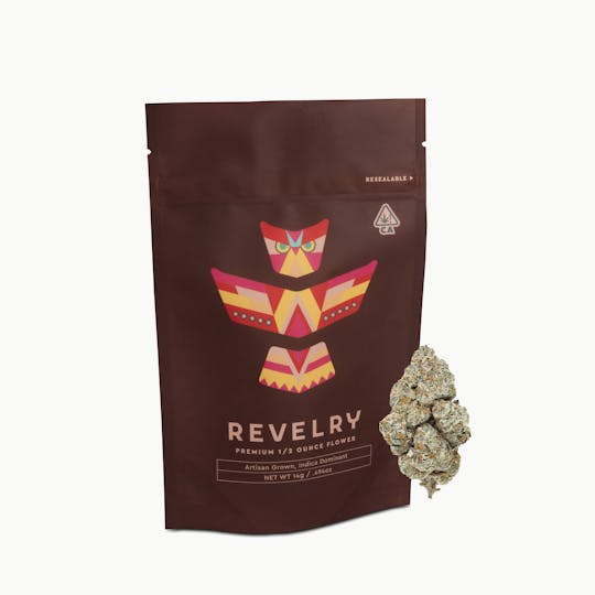 Revelry Herb Co - Mai Tai OG - Indica - Half Ounce (14g) - 1