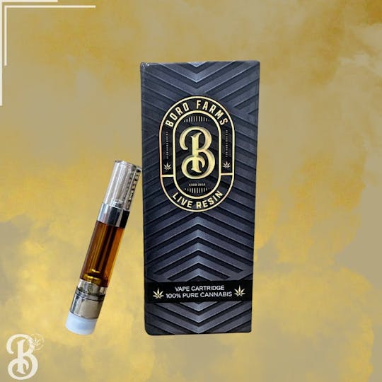Boro Family Farms - Okie Crunch Cake - Live Resin Cartridge - 1g - 1