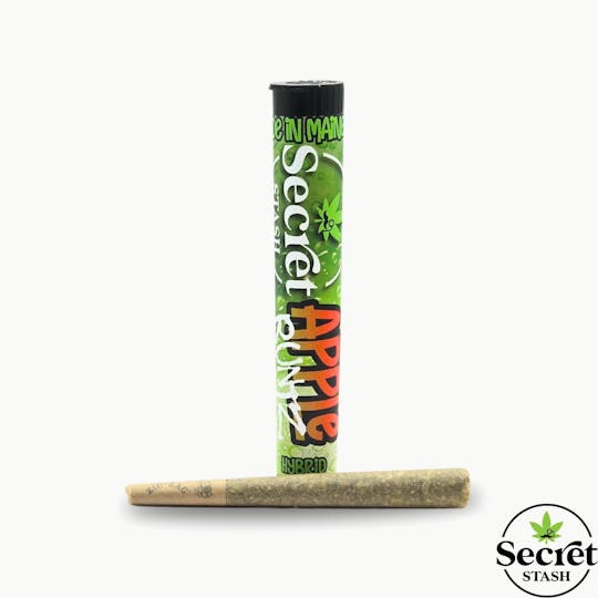 Secret Stash - Secret Stash | Full Bud Pre Roll | Apple Runtz | 1.2g - 1