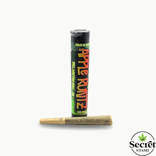 Secret Stash - Secret Stash | Full Bud Pre Roll | Apple Runtz | .5g - 1