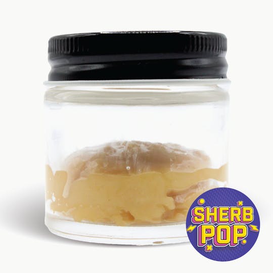Gas Station Cultivation - Sherb Pop Cured Resin Badder 14g Baller Jar - 1