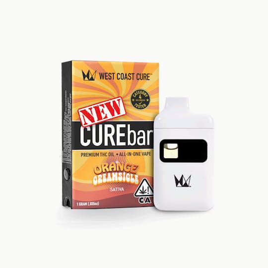 West Coast Cure - Orange Creamsicle AIO CUREbar - 1G - 1