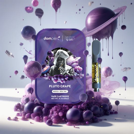 dompen™ & Koa - dompen™ X EVOL by Future: Pluto Grape (Indica) - 1G Cartridge - 1