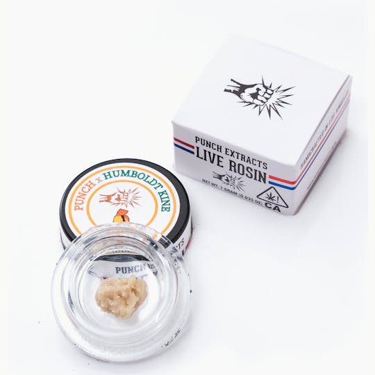 Punch Edibles & Extracts - Orange Peels Tier 2 live Rosin Cold Cure Badder (1g) - 1