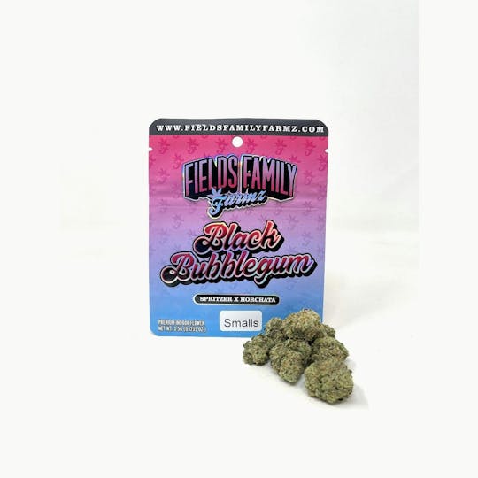 Fields Family Farmz - Black Bubblegum - 3.5 Smalls Bag - 1