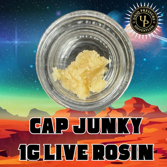 Uniq Pressure - Cap Junky - Tier 2 Rosin 1g - 1