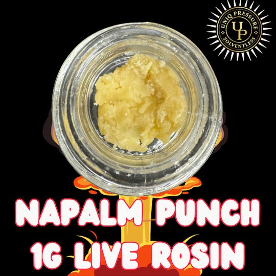 Uniq Pressure - Napalm Punch - Tier 2 Rosin 1g - 1