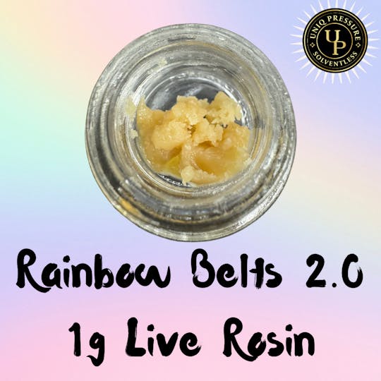 Uniq Pressure - Rainbow Belts - Tier 2 Rosin 1g - 1