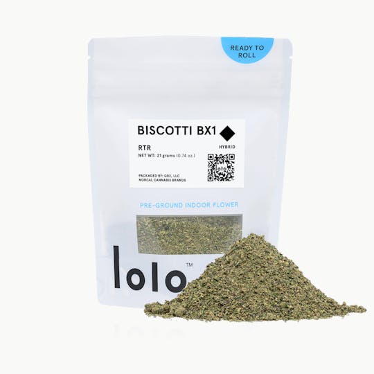 lolo - Biscotti BX1 | Indoor Ready To Roll | 21g - 1