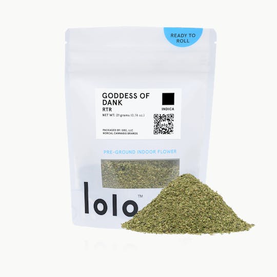 lolo - Goddess Of Dank | Indoor Ready To Roll | 21g - 1