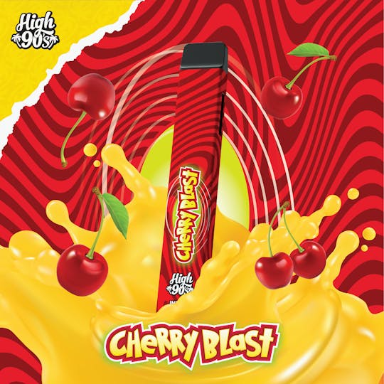 HIGH 90s - High 90s : Cherry Blast 1g All-In-One Vape - 1