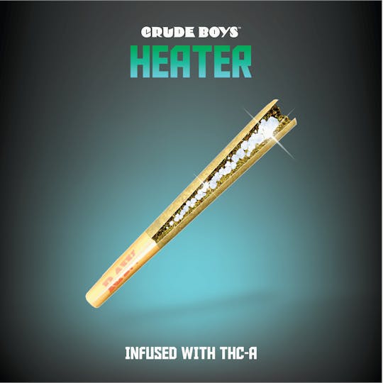 Crude Boys Concentrates - Crude Boys 1.2g Heater - Green Beans - Infused Flower - 1
