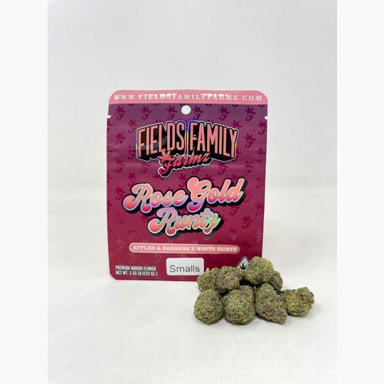 Fields Family Farmz - Rose Gold Runtz - 3.5g Smalls Bag - 1