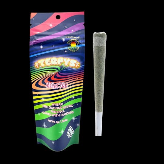 Crème De Canna - Creme De Canna - Terpys - Infused Pre Roll - Mai Tai - 1g - 1