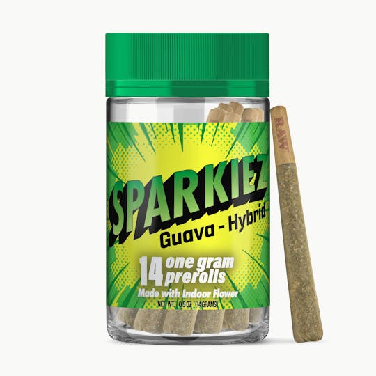 Sparkiez - 14 Gram Pre-Roll Pack - Guava - 1