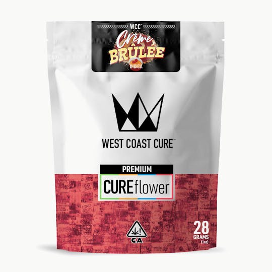 West Coast Cure - Creme Brulee - 28G Premium Flower - 1