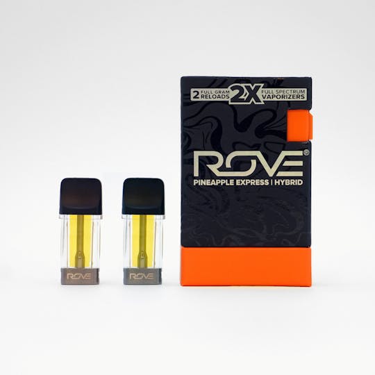 ROVE - Pineapple Express | 2g Melted Diamond Live Resin Vape | 2x 1g (Reload) - 1