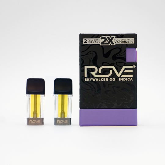 ROVE - Skywalker OG | 2g Melted Diamond Live Resin Vaporizer | 2x 1g (Reload) - 1