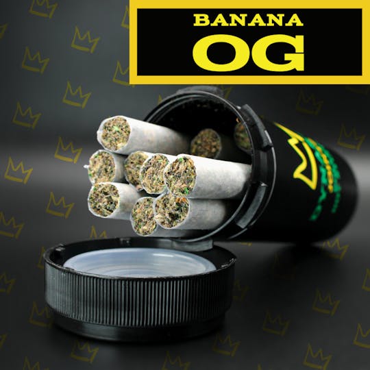 Green Dynasty - Banana OG (10) Pack Joints - 1