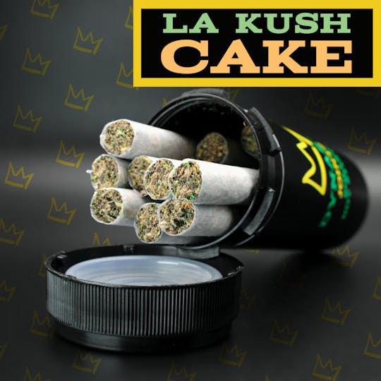 Green Dynasty - LA Kush Cake (10) Pack Joints - 1