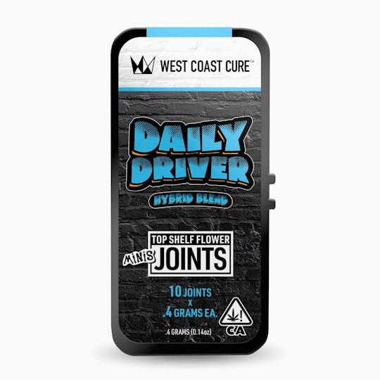 West Coast Cure - Daily Driver - Top Shelf Joints .4g 10pk - 1