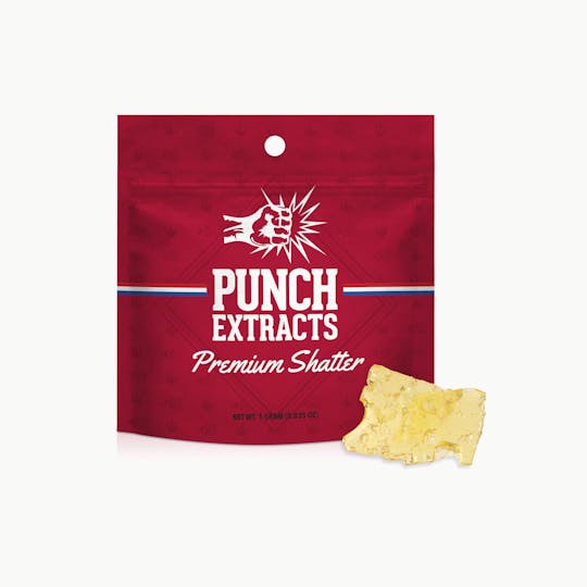 Punch Edibles & Extracts - Wi-Fi OG BHO Shatter (1g) - 1