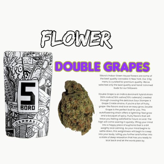 5Boro Cannabis - Double Grape - 1