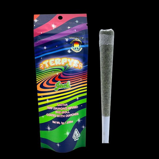 Crème De Canna - Creme De Canna - Terpys - Diamond Infused Pre Roll - Jack - 1g - (S) - 1
