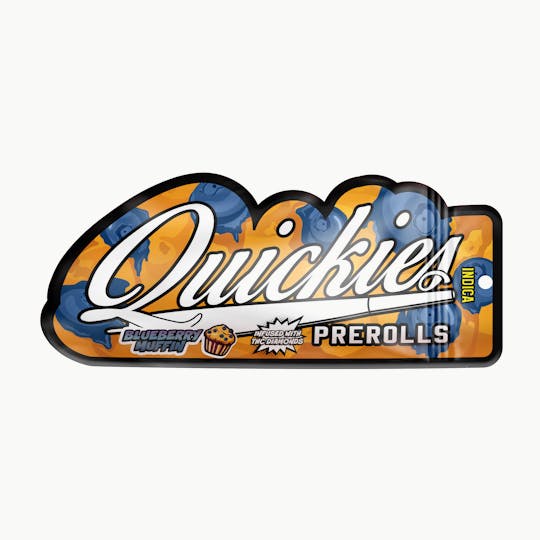 Quickies - Quickies Prerolls | Infused Blueberry Muffin 1g - 1