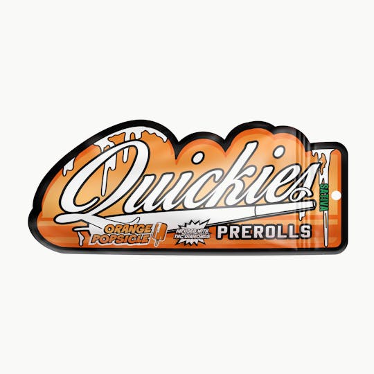 Quickies - Quickies Prerolls | Infused Orange Popcicle 1g - 1